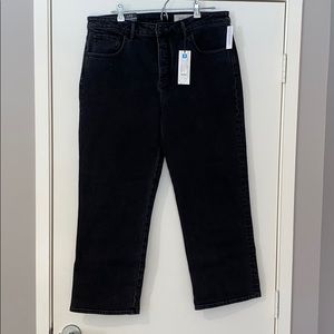 Treasure and Bond High Rise Stovepipe Crop Jeans